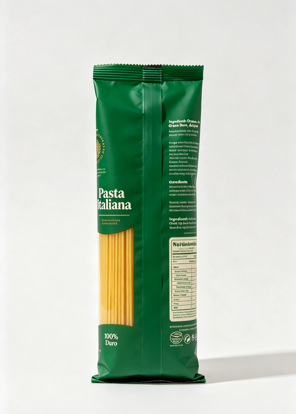 Noodle and flour food bag