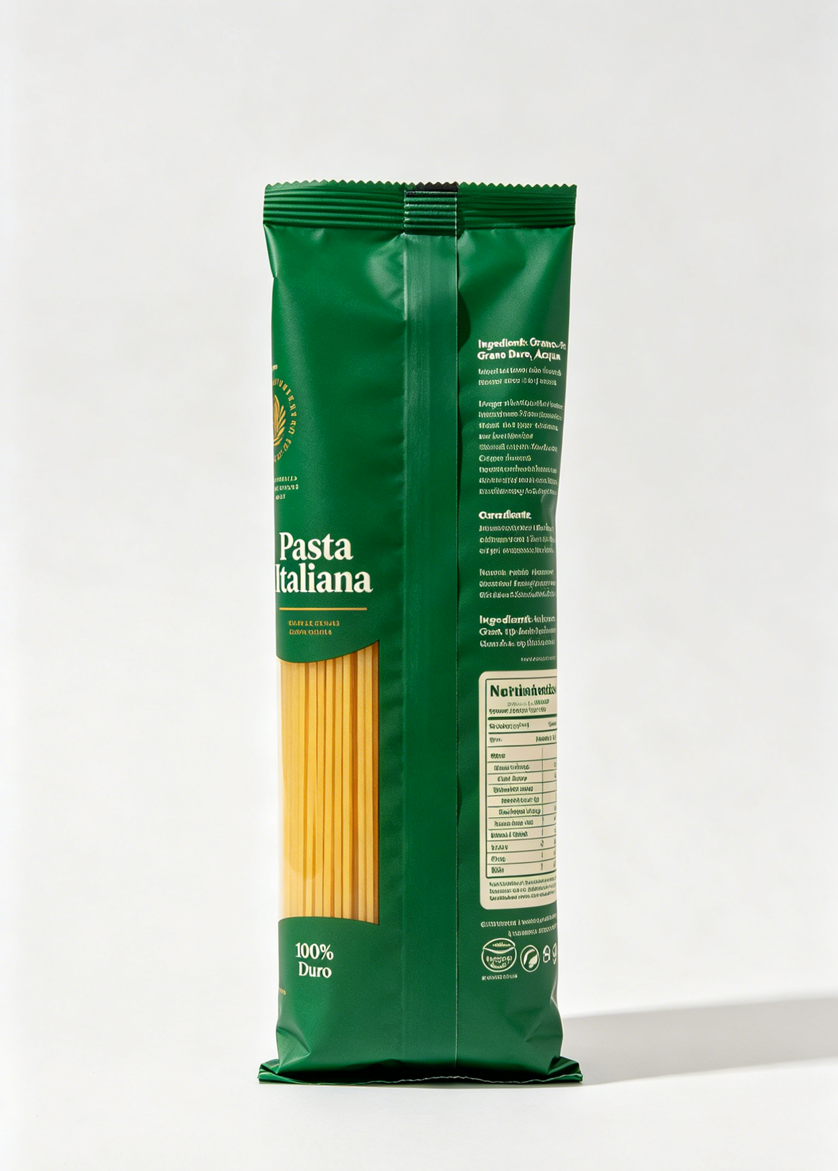 Noodle and flour food bag