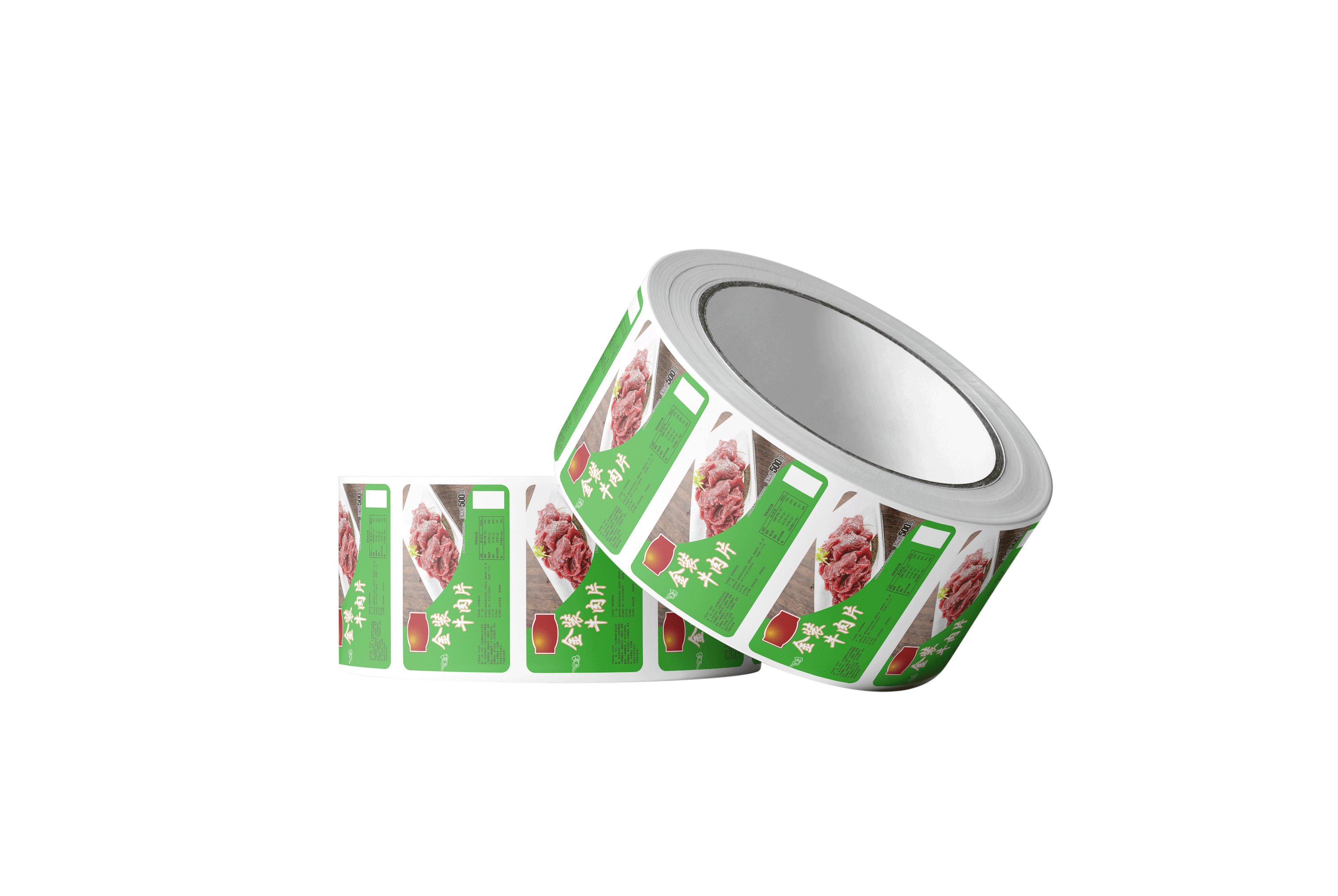 Custom Printed Rollstock Film for Food Packaging