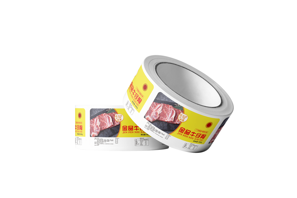 Custom Printed Rollstock Film for Food Packaging
