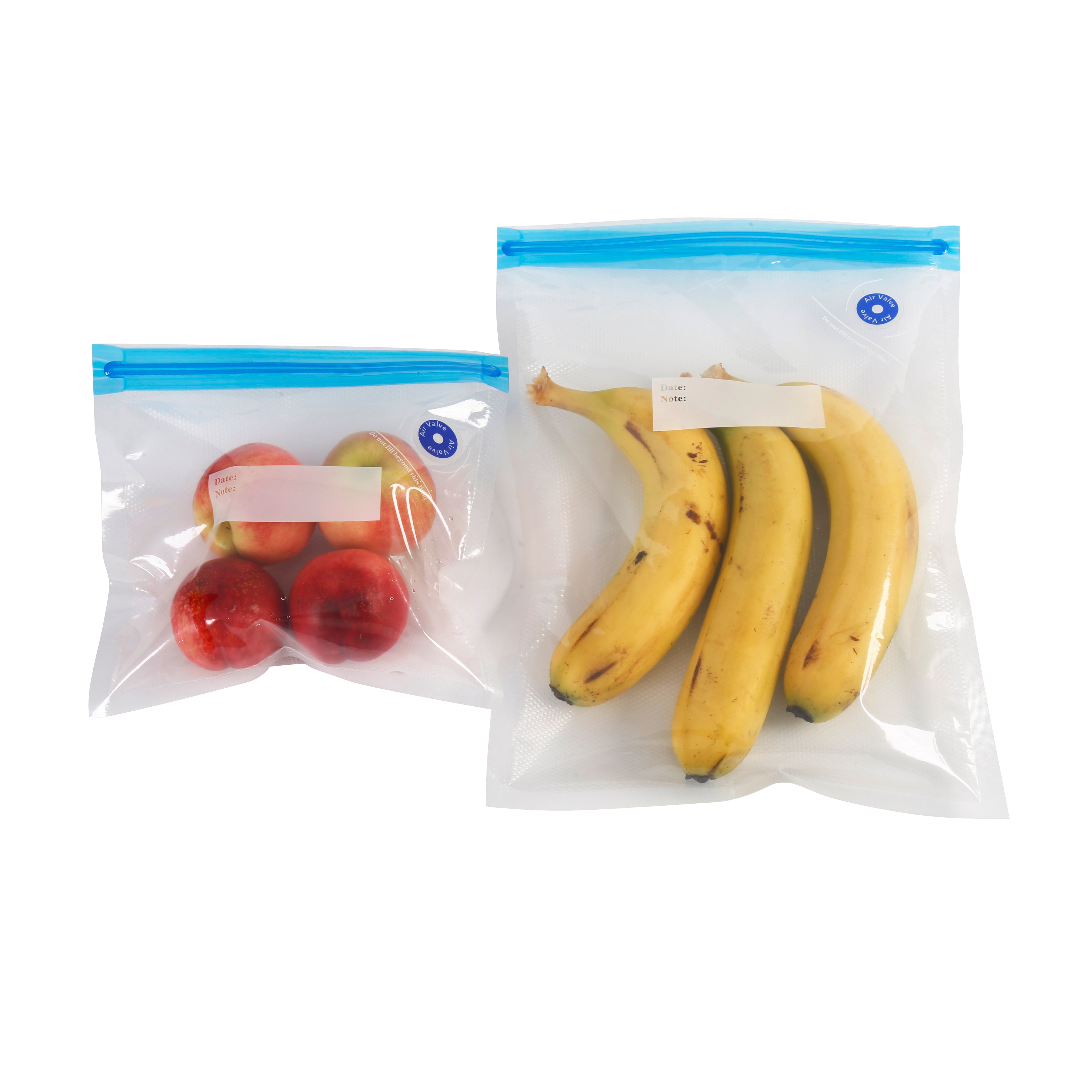 High barrier frozen vacuum bags for food packaging