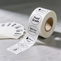 Adhesive label paper