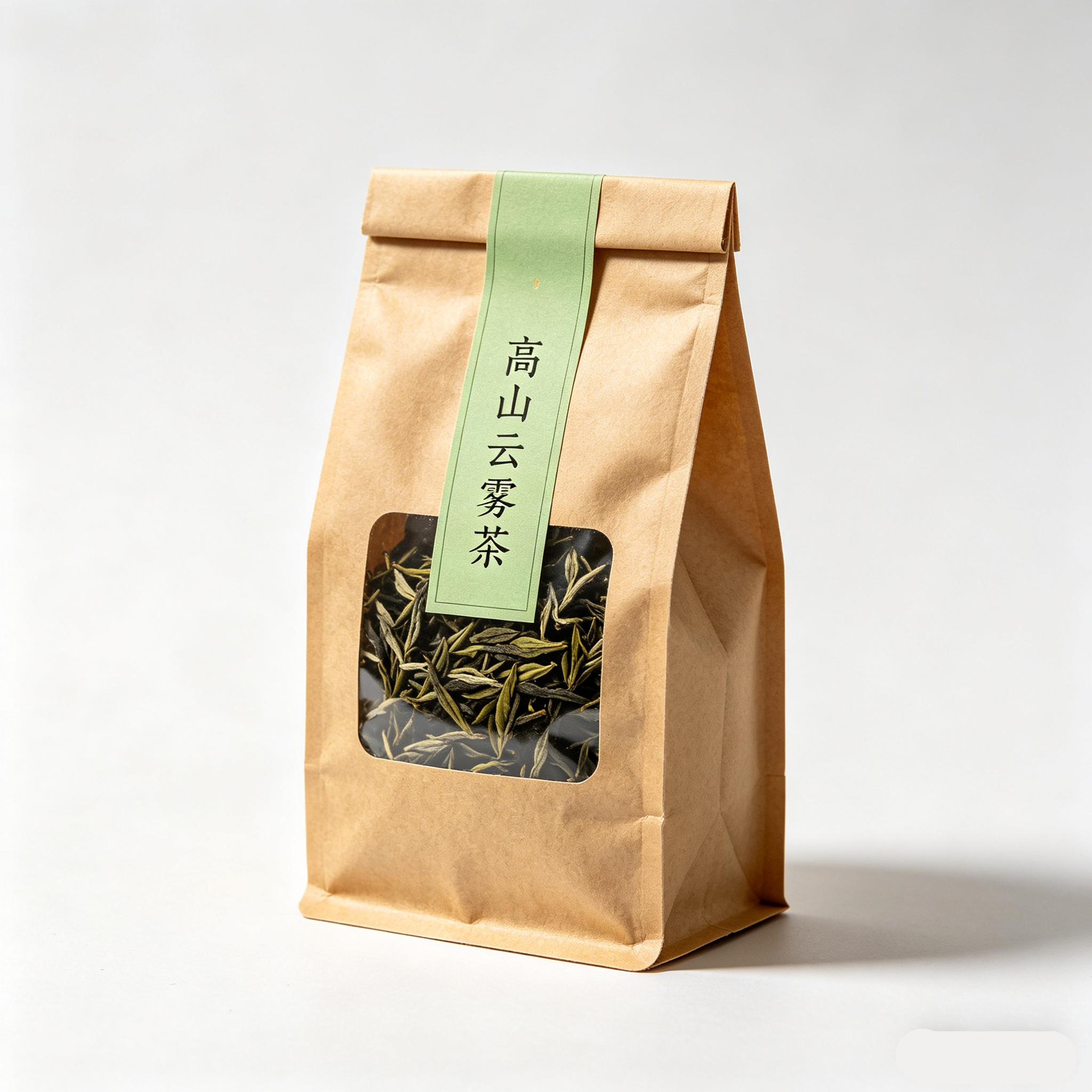 Eight sided sealed zipper tea bag